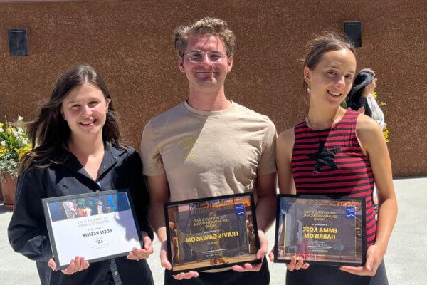 Travis Gawason receives award at Sante Fe Opera